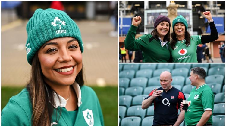 PICTURES: Who did we spot in the crowd as Ireland hammered England in Six Nations?