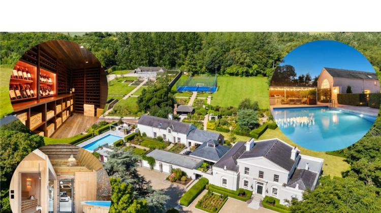 PICTURES: Feast your eyes on this near &euro;10M villa with underground tunnels and much more