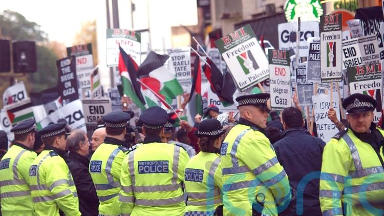 Vow to arrest protesters over intifada chant decried as political repression