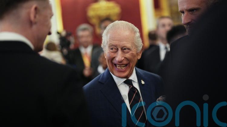 King and Queen meet Royal Navy sailors returning home from eight-month mission