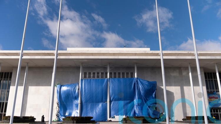 The Kennedy Centre starts work to add Trump&rsquo;s name onto the building