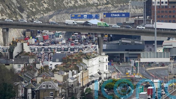 Disruption to Christmas getaway amid queues to ferry and train cancellations