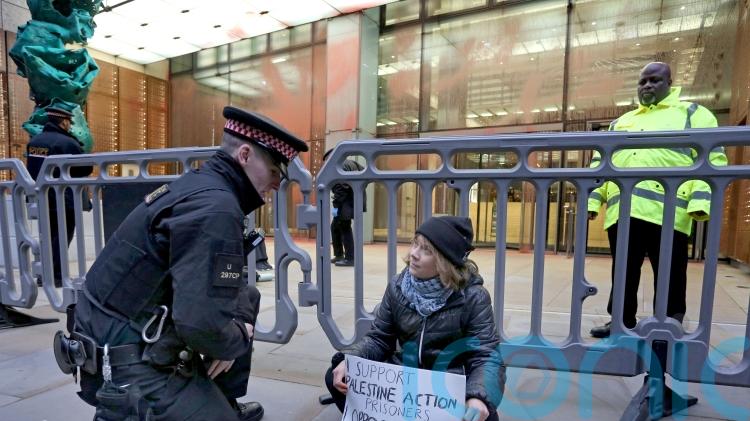 Greta Thunberg arrested at protest supporting Palestine Action hunger strikers