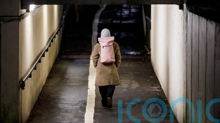 Four in 10 women would walk more if they felt safer in the dark, survey finds