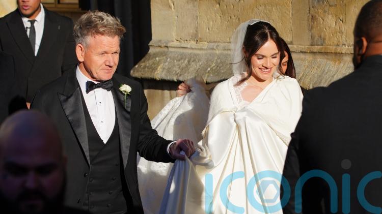 Celebrity guests praise Holly Ramsay and Adam Peaty&rsquo;s &lsquo;beautiful&rsquo; wedding