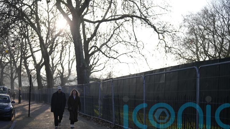 Outrage at &lsquo;grotesque&rsquo; fencing around London park to stop New Year&rsquo;s Eve revelry