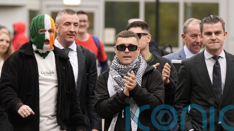 Kneecap &lsquo;will not be silent&rsquo; over appeal against decision to end terror case