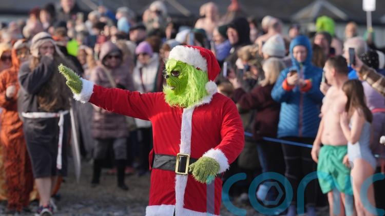 Intrepid sea swimmers across island of Ireland start 2026 with chilly dip