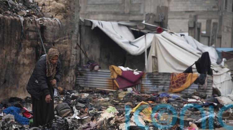 Woman and grandson burn to death in tent as Gaza humanitarian crisis deepens