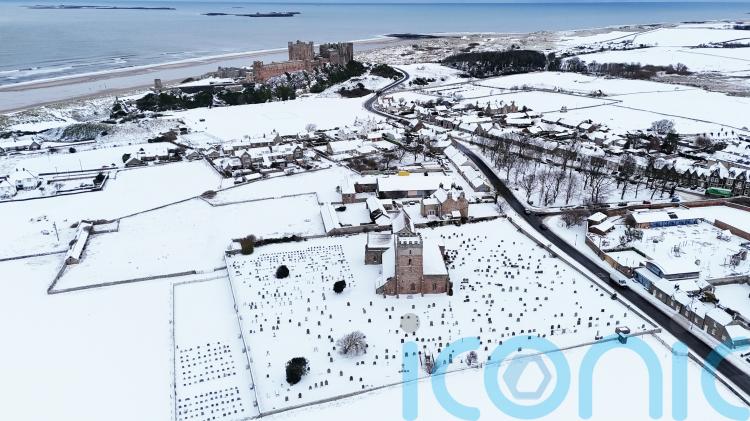 Ice warnings in place across UK before storm set to bring heavy snow