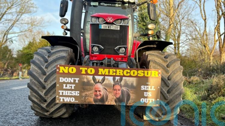 Major farmers&rsquo; protest against Mercosur deal