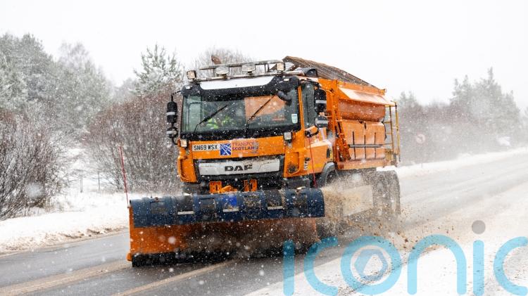 Scots face weather warnings for snow, ice, rain and wind throughout Sunday