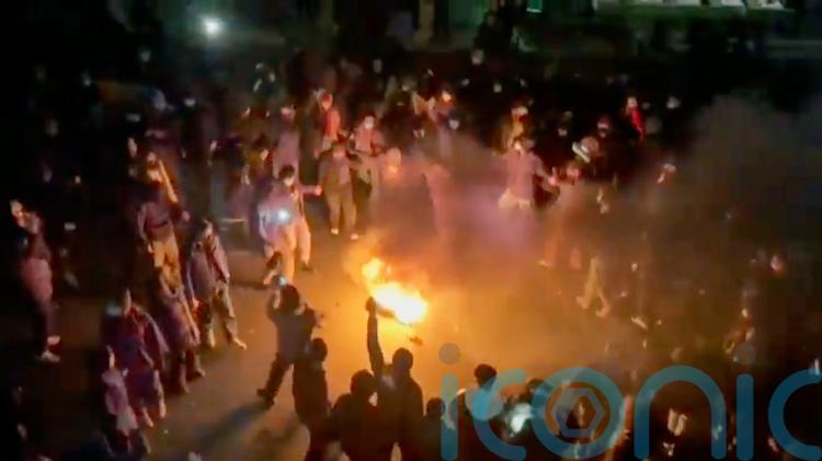 UK wants &lsquo;peaceful transition&rsquo; in Iran as violent crackdown continues