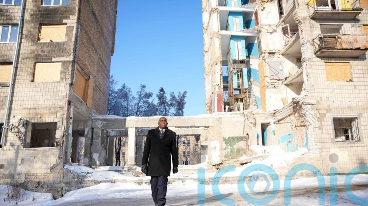 Britain and Ukraine stand &lsquo;shoulder to shoulder&rsquo;, Lammy says on Kyiv visit