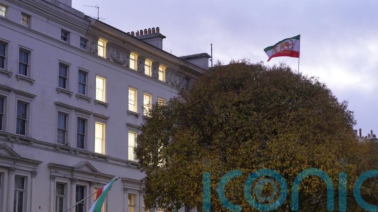 Four police hurt and 14 arrests made during Iranian embassy protest