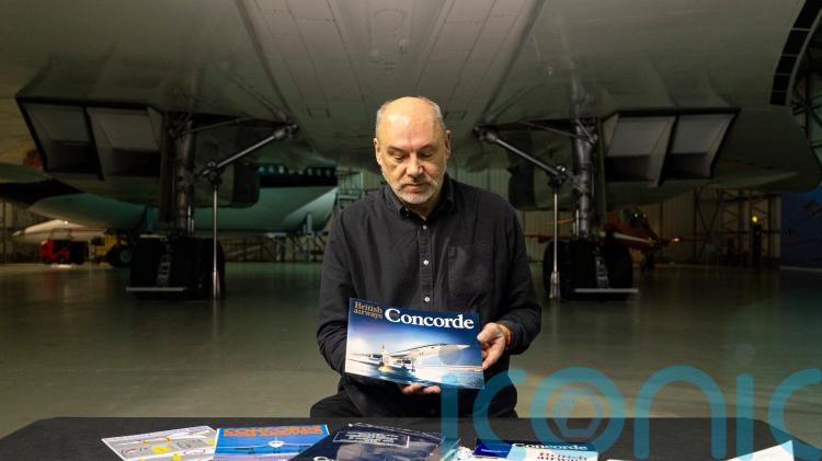 Passenger on first BA Concorde flight donates mementoes to museum