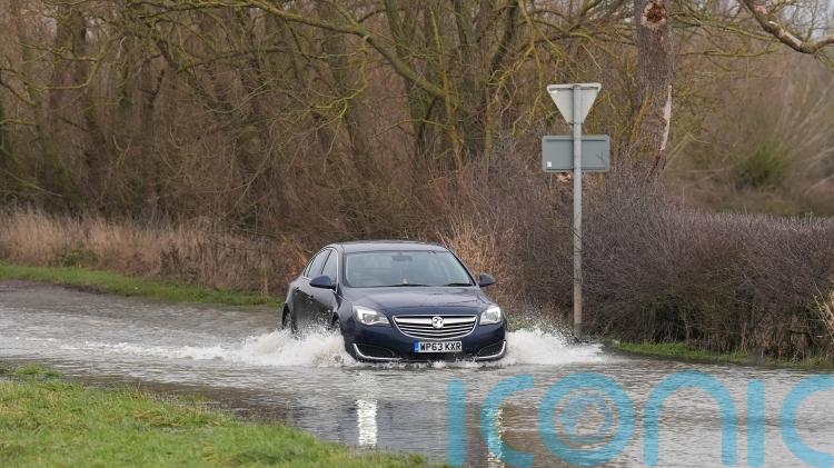 Warning of further flood risk as heavy rain to continue into weekend