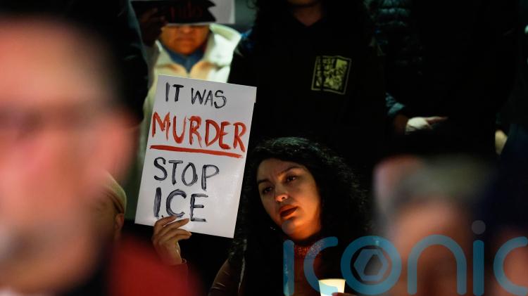 Protesters demand immigration agents leave Minneapolis after fatal shooting