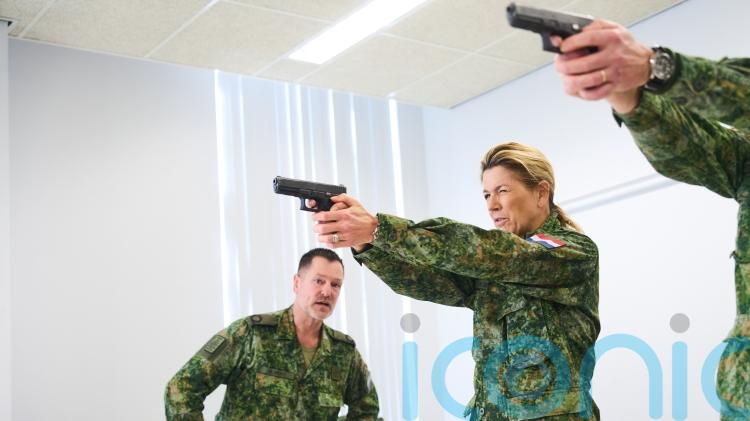 Queen Maxima starts training to become Dutch army reservist