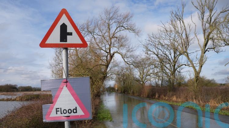 Almost 100 areas warned to expect flooding as downpours continue