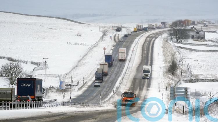 Snow and ice warning in force as flooding expected in more than 70 areas