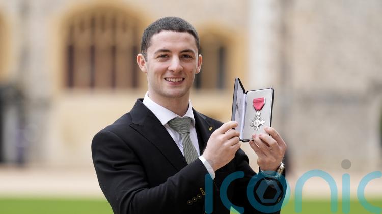 Olympic gold gymnast hopes to &lsquo;raise profile&rsquo; of sport as he is made MBE