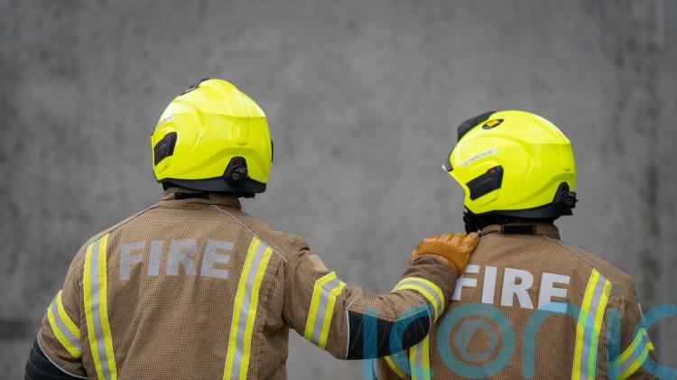Over 50 firefighters tackle blaze in Co Armagh village