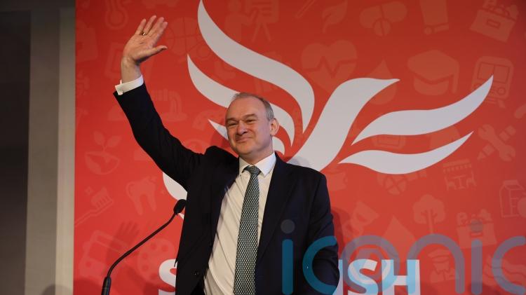 Sir Ed Davey says Lib Dems could treble MSP tally at Holyrood election in May