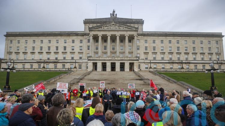 Rally demands emergency care so Fermanagh has &lsquo;same likelihood to live&rsquo;
