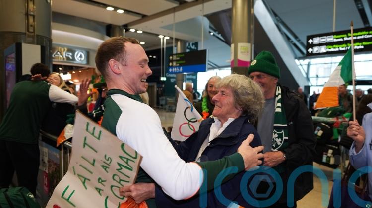 Irish athletes welcomed home from Winter Olympics