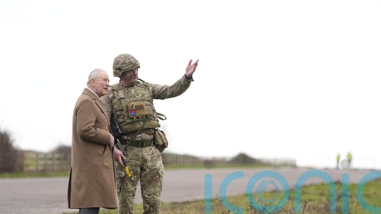 King to witness military air power in first visit to regiment group at barracks