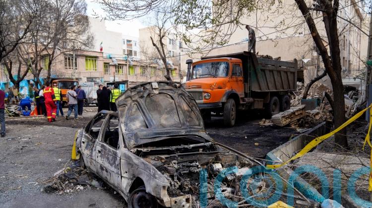 Huge blast rocks Tehran as Israel targets Iranian capital after Khamenei killed