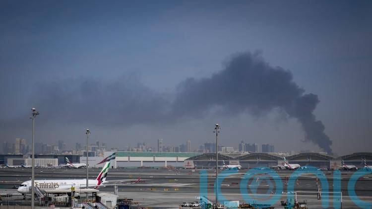 UK flights to and from Middle East remain suspended until Monday, airlines say