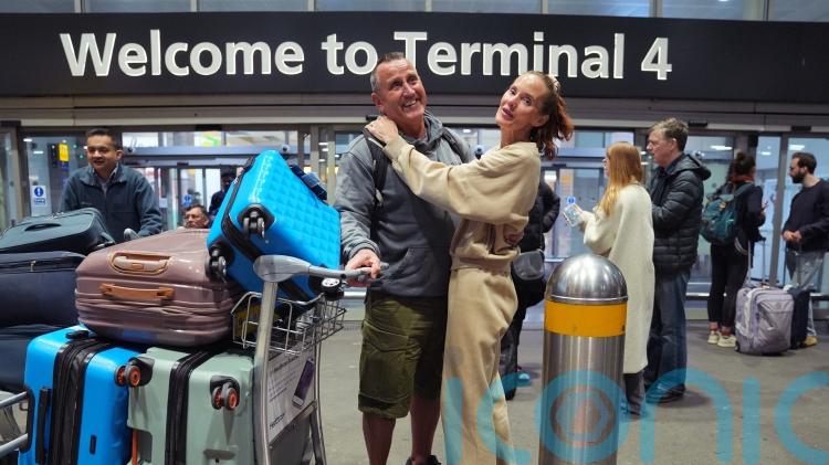 How are Britons getting out of the Middle East?