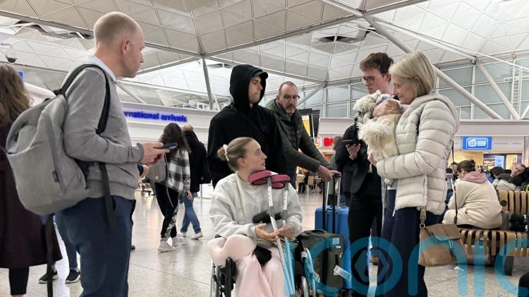 British couple sheltered in car park under hotel before catching flight home