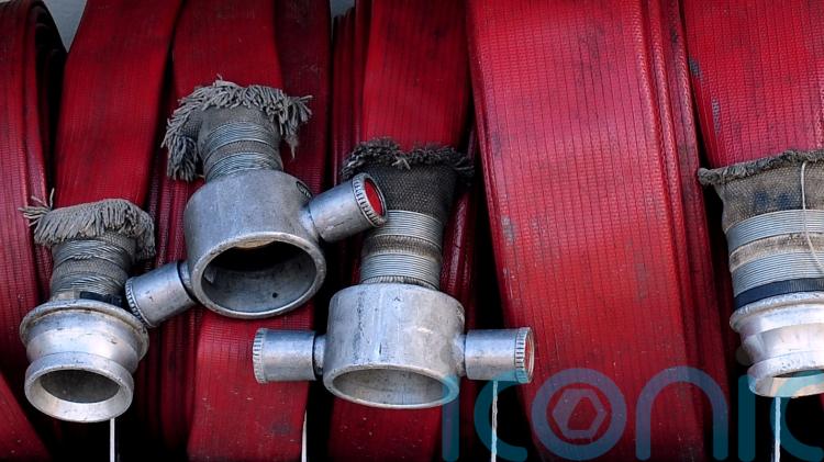 Firefighters extinguish tower block blaze