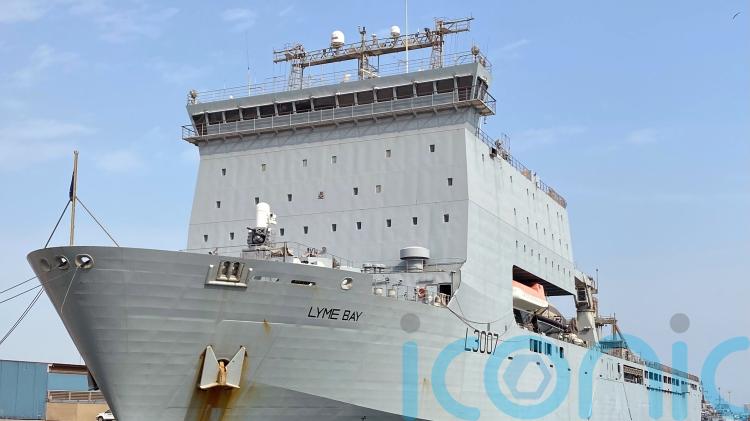 Second British ship being prepared to respond to Middle East crisis