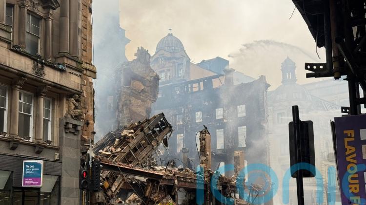 Fire-ravaged remains of historic Glasgow building will be demolished