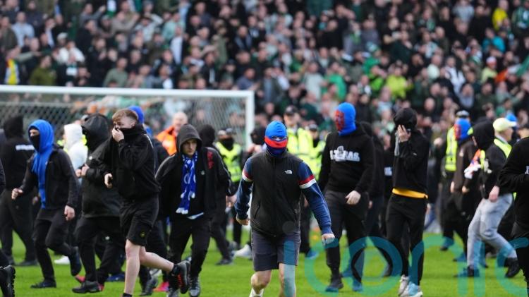 Rangers &lsquo;unequivocally&rsquo; condemn disorder after Celtic cup clash