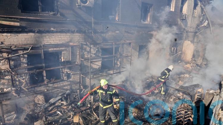 Four killed in Russian strike on Kyiv region as war in Iran halts peace talks