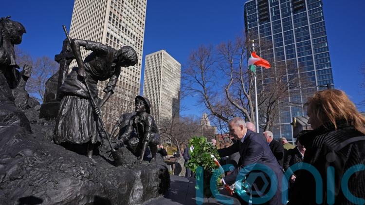 Irish premier marking 250 years of US independence during visit to Philadelpia