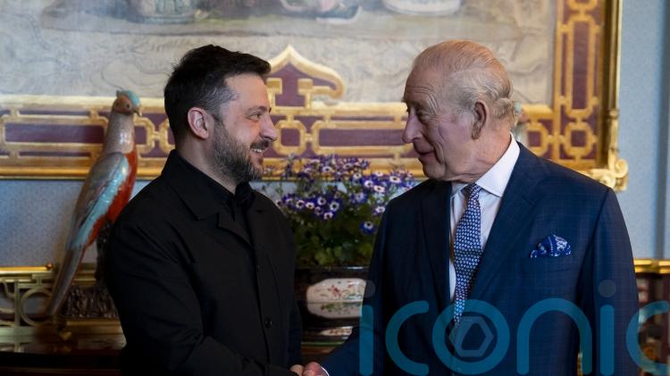 King welcomes Zelensky to Buckingham Palace ahead of new defence deal