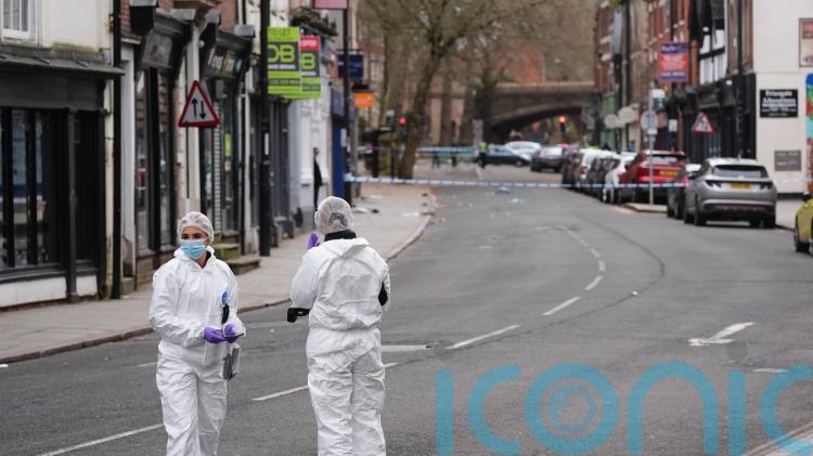 Man, 36, remains in custody after pedestrians hit by car in Derby
