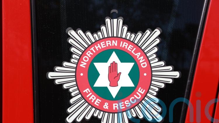 Ten fire engines tackle major blaze at Omagh industrial estate