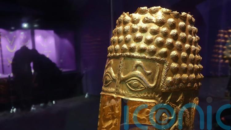 Priceless ancient gold helmet stolen from Dutch museum is recovered