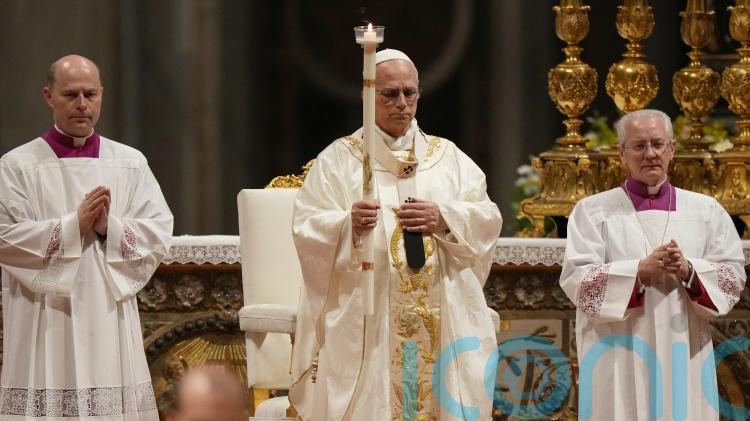 Pope calls for harmony and peace as he delivers Easter vigil message
