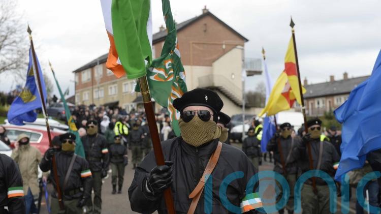 Dissident republican Easter parade held in Londonderry
