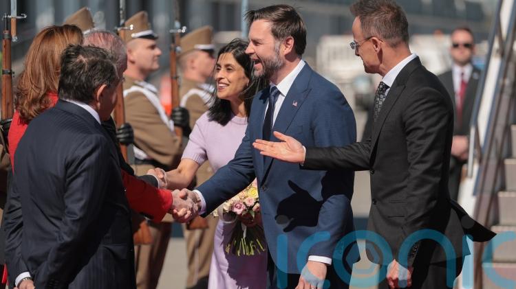 Vance arrives in Hungary days before election, hoping to boost Orban&rsquo;s campaign