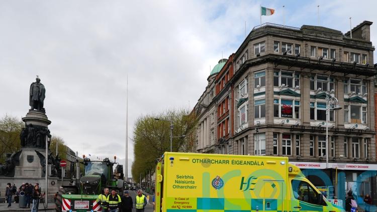 Firefighters delayed in responding to emergencies due to fuel protest in Dublin