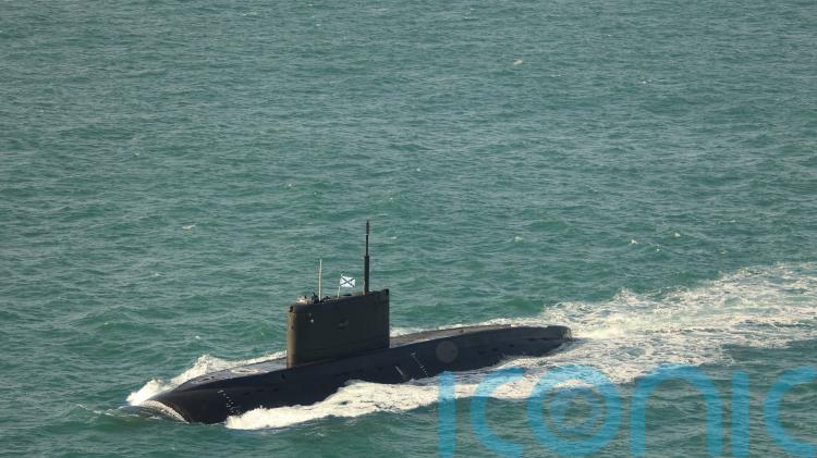 UK tracked three Russian submarines in North Atlantic for a month, Healey says